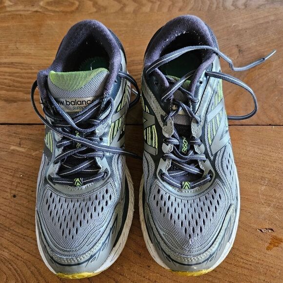 New Balance Mens Size 8.5 860v7 TruFuse Running Shoes Gray/Blue Sneakers - Picture 2 of 10